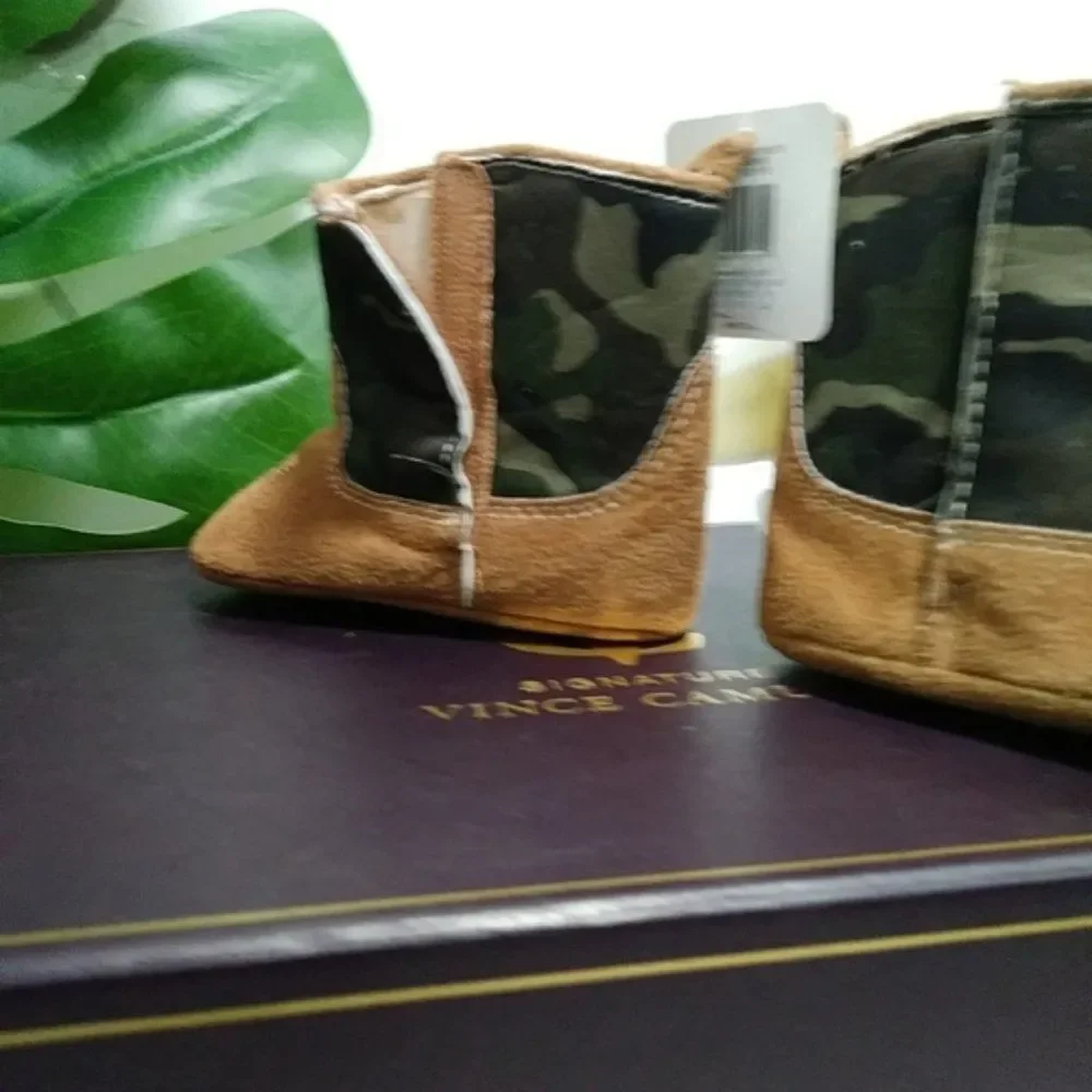 Rising Star Cowboy Booties 9-12M